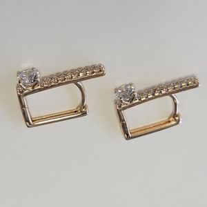 18k gold plated earrings